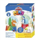 Play-Doh Air Clay Sulpt'n Mold hógömb készítő gyurma (653899090845) (653899090845) - Gyurmák, slime