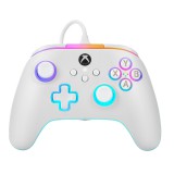 PowerA Advantage Lumectra, Xbox Series X|S, Xbox One, PC, RGB Lighting, Fehér, Vezetékes kontroller
