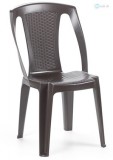 Progarden Procida rattan hatású műanyag kerti szék barna