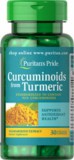 Puritan's Pride Puritans Pride Curcuminoids From Turmeric (30 kapszula)