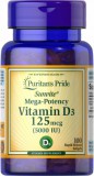 Puritan's Pride Puritans Pride Vitamin D-3 5000IU (100 lágy kapszula)
