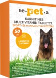Re-pet-a Repeta karnitines multivitamin tabletta sport-és munkakutyáknak 50 db