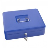 Rottner Traun4 pénzkazetta kulcsos zárral kék színben 90x300x245mm