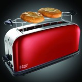 Russell Hobbs 21391-56 Colours Plus+ Piros hosszúszeletes kenyérpirító, 1 rés (21391-56) - Kenyérpirítók