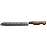 Ryda-Knives RYDA KNIVES ST650 kenyérvágó kés (23 cm) damaszkuszi acél