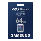 Samsung Pro Ultimate 64GB SDXC CL10 UHS-I U1 (200/130 MB/s)