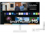 Samsung S27BM501EU SMART 27" monitor, FHD, VA, HDR10, HDMI, USB, Bluetooth, Wifi, távirányító, fehér