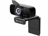 Sandberg Chat Webcam 1080P HD USB webkamera fekete (134-15)