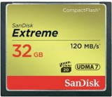 Sandisk Extreme Compact Flash CF memóriakártya 32GB (124093)