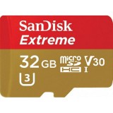 SanDisk EXTREME microSDHC 32GB 100/60 MB/s C10 UHS-I U3 Mobile memóriakártya