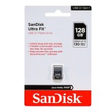 SANDISK ULTRA FIT PENDRIVE 128GB USB 3.1 Fekete