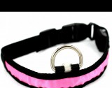 Schenopol Kft. LED kutya nyakörv világító kutyanyakörv Rózsaszín M