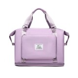 Schenopol Kft. Összehajtható, bővíthető hátizsák, vízálló hátizsák világos lila
