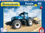 Schmidt puzzle - New Holland T8300 traktor, Bigbaler 1290 bálázó (100db)(56081)