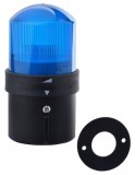 SCHNEIDER XVBL0B6 XVB Folytonos fényű LED-es villogó jelzőoszlop kék 24V ACDC