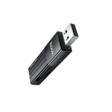 SD/Micro-SD kártyaolvasó USB 2.0 Hoco HB20 Mindful fekete