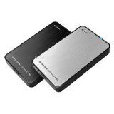 Sharkoon Külső HDD Ház 2.5" - QuickStore Portable Pro U3 (ezüst; 9,5-12,5mm 2,5" Sata HDD - USB3.0 csatl.; szálcsisz.) (4044951011483)