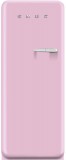 SMEG FAB28LPK5 retro egyajtós hűtőszekrény - balos -  rózsaszín