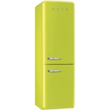 SMEG FAB32RLI5 szabadonálló alulfagyasztós kombinált retro hűtőszekrény - lime zöld - jobbos