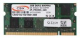 SODIMM memória 2GB DDR2 800MHz (CSXO-D2-SO-800-2GB)