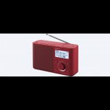 Sony XDR-S61D DAB/DAB+ rádió piros  (XDRS61DR.EU8) (XDRS61DR.EU8) - Rádiók