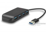 Speedlink SNAPPY EVO SL-140108-BK 7 portos USB 3.0 aktív Hub, fekete