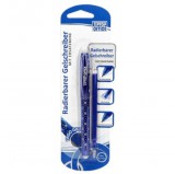 Spirit: Radírozható kék zselés toll 0,7mm-es tartalék tollbetéttel