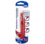 Spirit: Radírozható piros zselés toll 0,7mm-es tartalék tollbetéttel