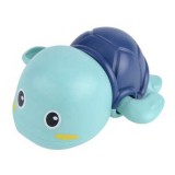 ST Felhúzható teknős fürdő játék kék