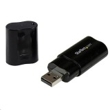 StarTech.com 2.0 USB külső hangkártya fekete (ICUSBAUDIOB) (ICUSBAUDIOB) - Hangkártya