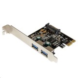 StarTech.com 2x USB 3.0 bővítő kártya PCIe (PEXUSB3S23) (PEXUSB3S23) - Bővítő kártyák