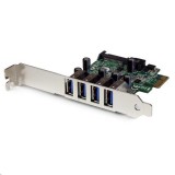 StarTech.com 4x USB 3.0 bővítő kártya PCIe (PEXUSB3S4V) (PEXUSB3S4V) - Bővítő kártyák