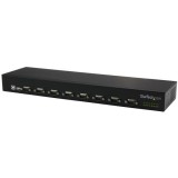 StarTech.com 8 portos USB 3.0 Hub fekete (ICUSB23208FD) (ICUSB23208FD) - USB Elosztó