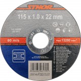 STHOR Fémvágó tárcsa 115X1X22.2 mm (08170)