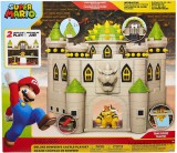 Super Mario Bowser Delux kastély játék szett Nintendo Jakks
