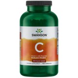 Swanson Vitamin C-500 w. Rose Hips (400 kap.)