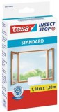 Szúnyogháló, ablakra, tépőzáras, 1,1 x 1,3 m, TESA, fehér (TE55671F)