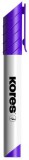 Tábla- és flipchart marker, 1-3 mm, kúpos, KORES K-Marker, lila (IK20836)