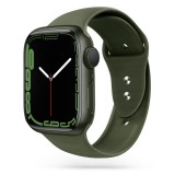 Tech-Pro Icon Band - Apple Watch 1/2/3/4/5 (38/40 mm) szíj - katonai zöld