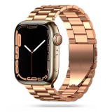 Tech-Pro Stainless Band - Apple Watch 1/2/3/4/5 (38/40mm) fémszíj - brush gold