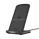 Telefon töltő Vezeték nélküli - Primo10 Fast-Charging Stand (10W; fekete; Qi szabvány) (TRUST_23590)
