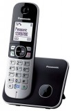 Telefon, vezeték nélküli, PANASONIC KX-TG6811PDB, fekete (GTTG6811B)