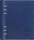 Tervező, naptár és füzet betéttel, A5, FILOFAX &#039;Clipbook Classic&#039;, kék