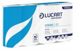 Toalettpapír, 2 rétegű, kistekercses, 8 tekercses, LUCART Strong 2.150, fehér (UBC77)
