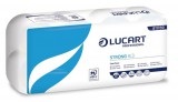 Toalettpapír, 3 rétegű, kistekercses, 8 tekercses, LUCART Strong 8.3, fehér (UBC78)