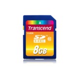 Transcend 8GB SDHC CL10 memóriakártya