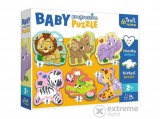 Trefl Puzzle Baby progresszív, Szafari (5900511440027)