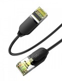 UGREEN NW149 Hálózati kábel, Ethernet RJ45, Cat.7, F/FTP, 2m (fekete)