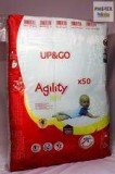 UP&GO Agility Dry pelenka 4 maxi, 7-18 kg, 50db