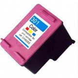 Utángyártott HP 301 (CH562EE)  tintapatron színes